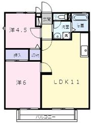 ヒルズソシア A棟の間取り画像