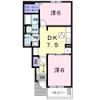 コーポM Hの間取り画像