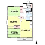 第二アネックス片倉の間取り画像