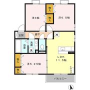 リビングタウン犬塚 Aの間取り画像