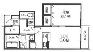 Harmony Ⅱ号館の間取り画像