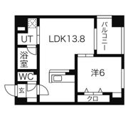 ペルテ金山の間取り画像