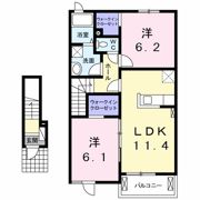 プリティハウス栄の間取り画像
