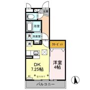 ロックパイン Bの間取り画像