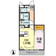 ロックパイン Bの間取り画像