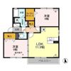 グランモア倉 Bの間取り画像