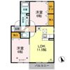 フォレストバレー Bの間取り画像