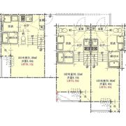 Wood house 本陣の間取り画像