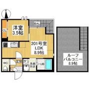 GRANDTIC妙音通の間取り画像