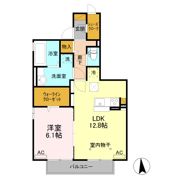 ポワール Aの間取り画像