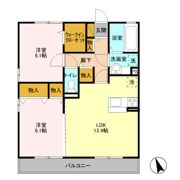 ピーノ・スミレ Aの間取り画像