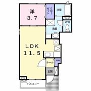 クレイン浄水の間取り画像