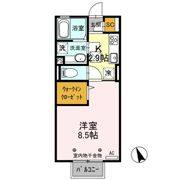 クロシェット メゾン Ⅴの間取り画像