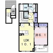 エスポワールヒロ－Bの間取り画像