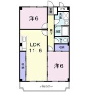 グリーンビレッジ藤沢の間取り画像