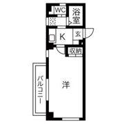 ハイツ千年の間取り画像