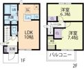 Villa Arcelia（ヴィラ アルセリア）の間取り画像