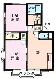 サンシティ東雲Aの間取り画像