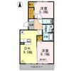 ファミールシミズ Dの間取り画像