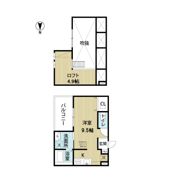 ForteⅡ(フォルテツー)の間取り画像