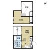 Haus Ruhe 高畑(ハウスルーエタカバタの間取り画像