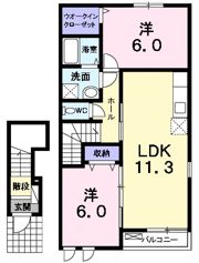 グラースの間取り画像