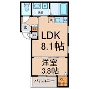 グランコリーヌの間取り画像