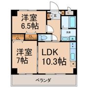 グランド左右木の間取り画像