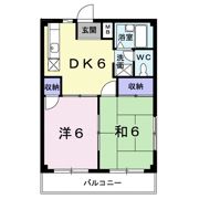 ファミリアハイツの間取り画像