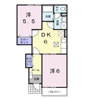 メゾン・アムール Aの間取り画像