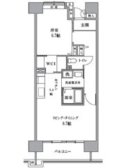 T’sgarden 清瀬の間取り画像