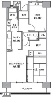 T’sgarden 清瀬の間取り画像
