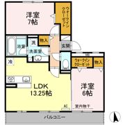 ヴァンベールハヤカワの間取り画像