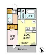 グラシューズの間取り画像