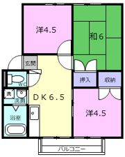 アーバン緑ヶ丘の間取り画像