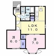 トランキルメゾンの間取り画像