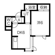 ベルハイムⅢの間取り画像