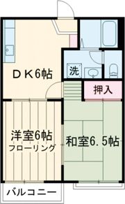 エスティーヌみよしⅡの間取り画像