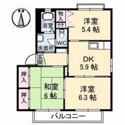 シャーメゾン ダンディライオン B棟の間取り画像