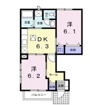 ビオレータ熊野の間取り画像