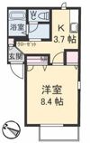 ディアス貴船 A棟の間取り画像