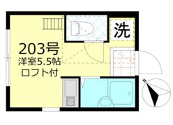 マルケサス立川の間取り画像