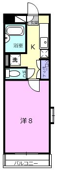 フリオフラッシュの間取り画像