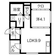アジュール山王の間取り画像