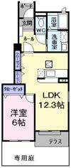 ルミエールの間取り画像