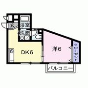 ドミール北越谷の間取り画像
