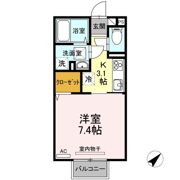 カレッジタウン E・F棟 E棟の間取り画像