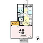 カレッジタウン E・F棟 E棟の間取り画像