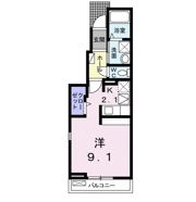 フォーブル中森Ⅱの間取り画像