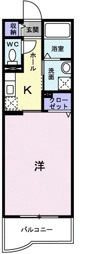 ジェルメ 東所沢の間取り画像